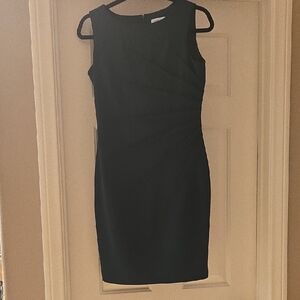 Calvin Klein Collection Black Sleeveless Mini Dress